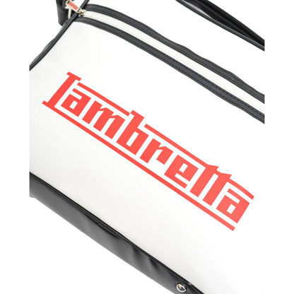 Black-White - Side - Lambretta Unisex Adult Logo Cabin Bag