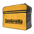 Black-Mustard - Back - Lambretta Unisex Adult Logo Cabin Bag