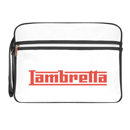 Black-White - Front - Lambretta Unisex Adult Logo Cabin Bag