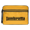 Black-Mustard - Front - Lambretta Unisex Adult Logo Cabin Bag