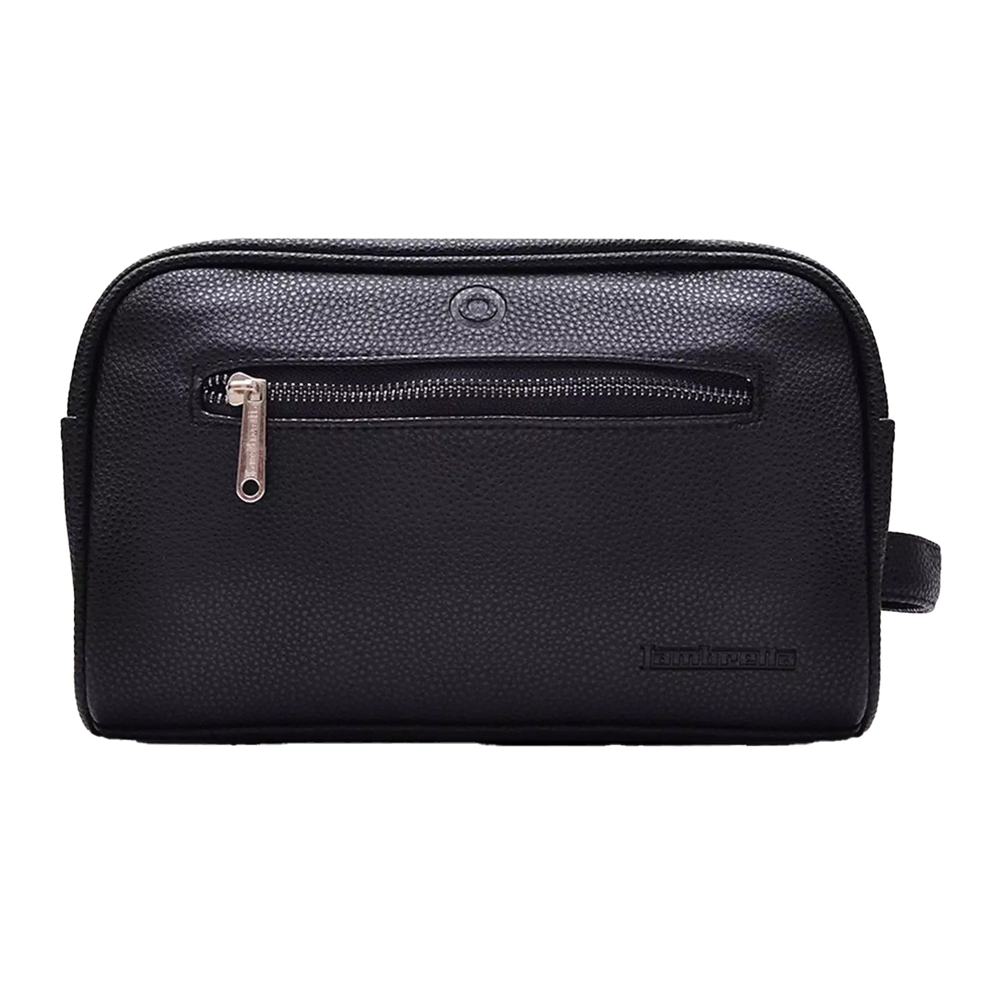 Black - Front - Lambretta Unisex Adult Target Badge Wash Bag
