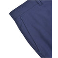 Navy - Side - Lambretta Mens Oscar Suit Trousers