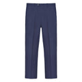 Navy - Front - Lambretta Mens Oscar Suit Trousers