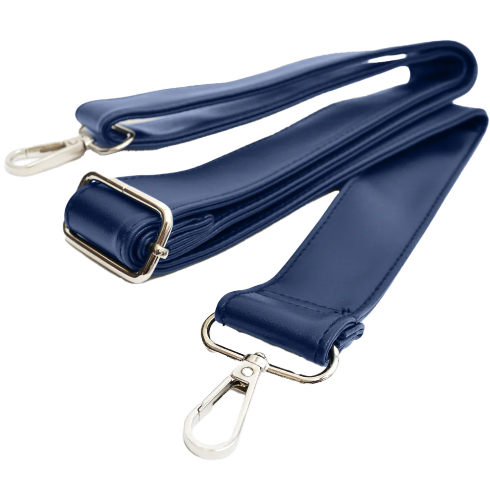 Navy-White - Side - Lambretta Retro Sports Duffle Bag