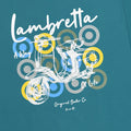Gulf Coast - Side - Lambretta Mens Scooter Branded T-Shirt