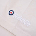 Whitecap Grey - Side - Lambretta Mens Vertical Stripe T-Shirt