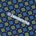 Navy-Basil - Lifestyle - Lambretta Mens SS25 Geometric T-Shirt