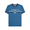 Dark Blue - Front - Lambretta Mens Target Ringer T-Shirt