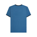 Dark Blue - Back - Lambretta Mens Target Ringer T-Shirt