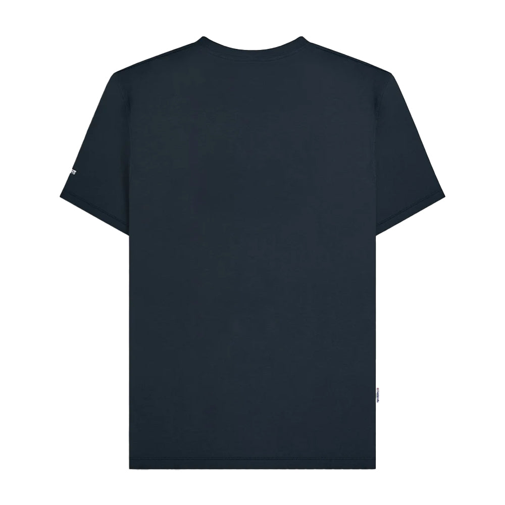 Navy-Gold - Back - Lambretta Mens Northern Soul T-Shirt