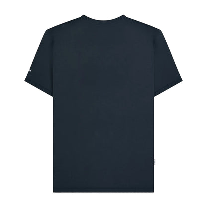 Navy-Gold - Back - Lambretta Mens Northern Soul T-Shirt