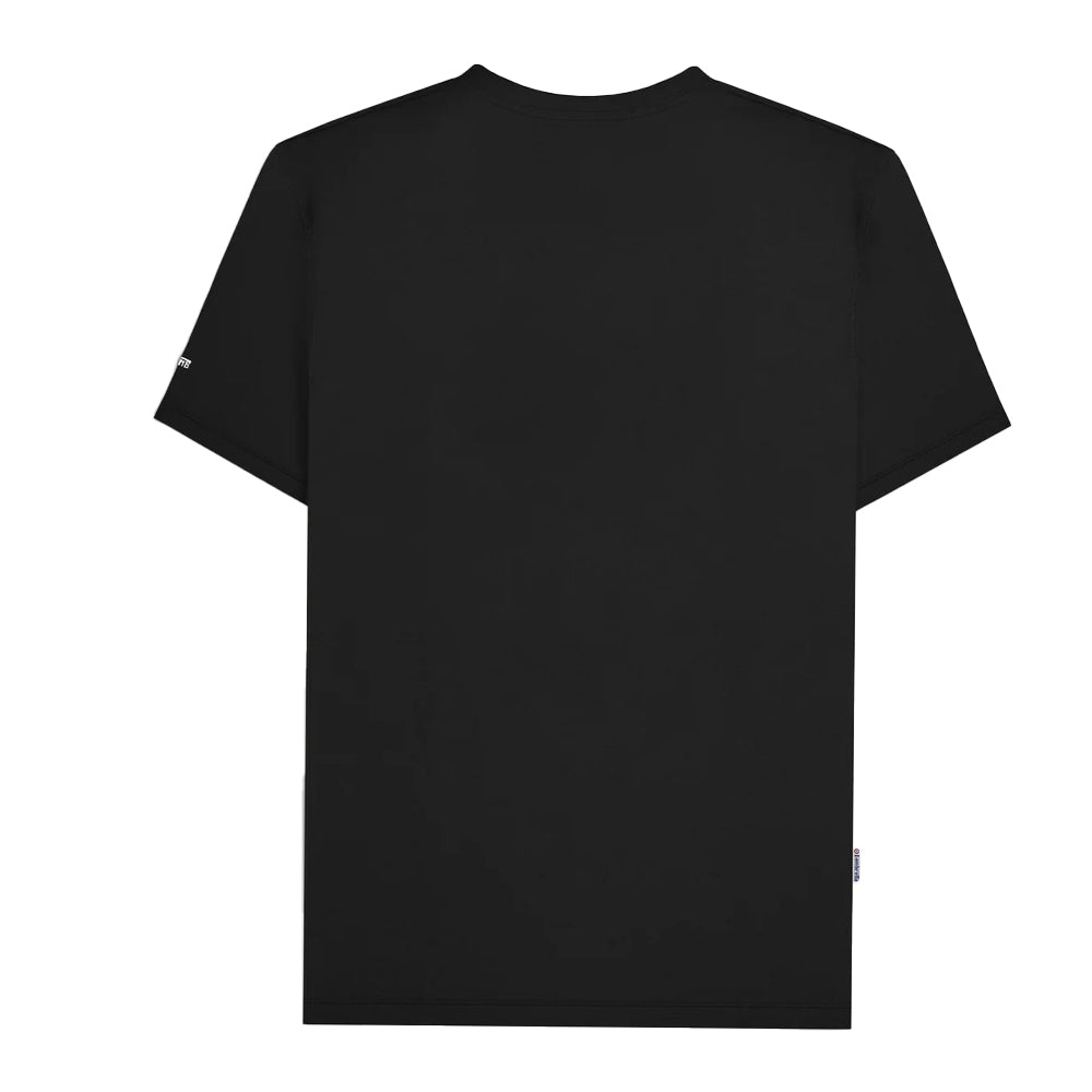 Black-Gold - Back - Lambretta Mens Northern Soul T-Shirt