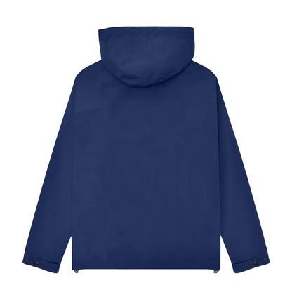 Navy - Back - Lambretta Mens Riley Jacket