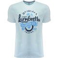 Cool Blue - Front - Lambretta Mens Scooter Big & Tall T-Shirt