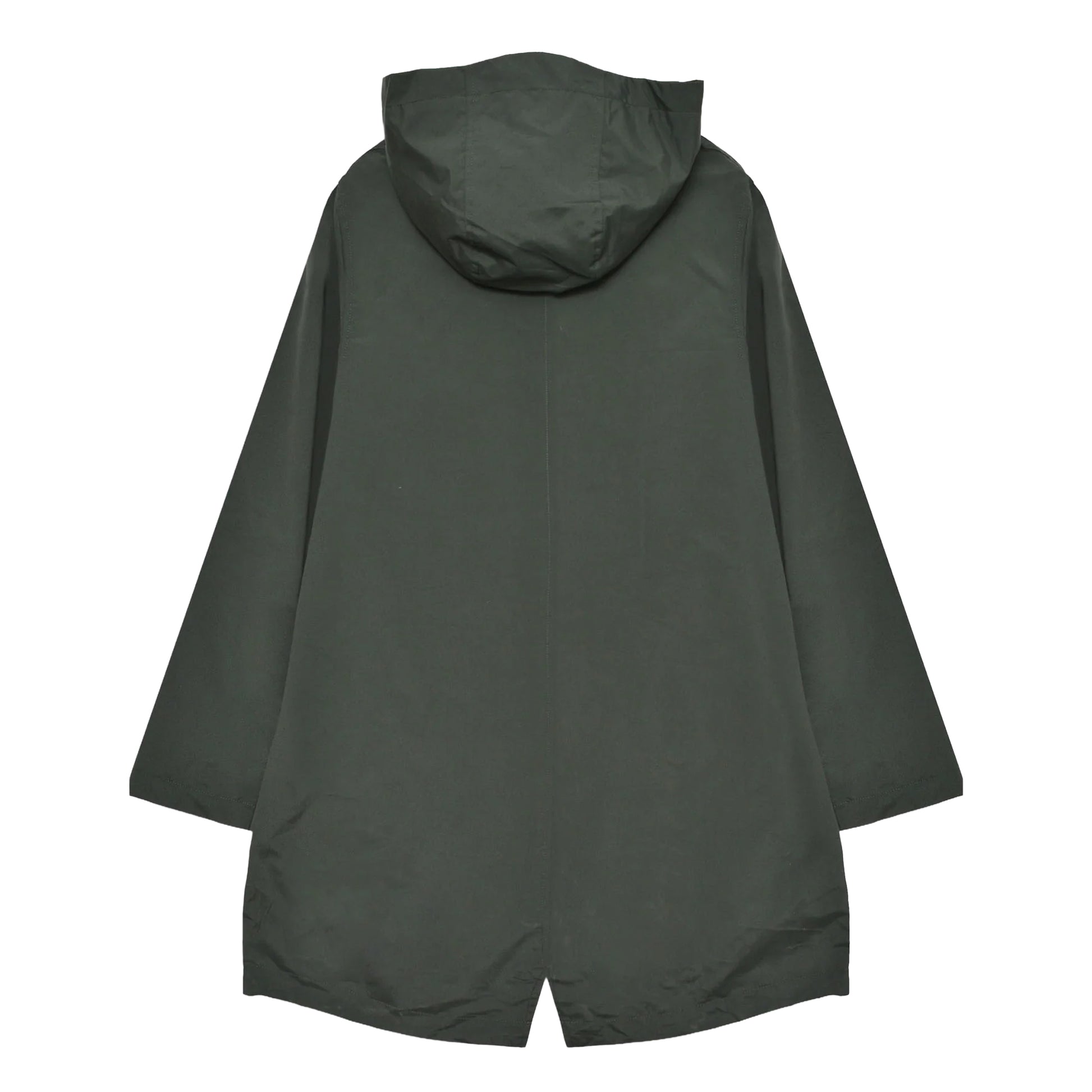 Khaki Green - Back - Lambretta Mens Mod Hooded Parka