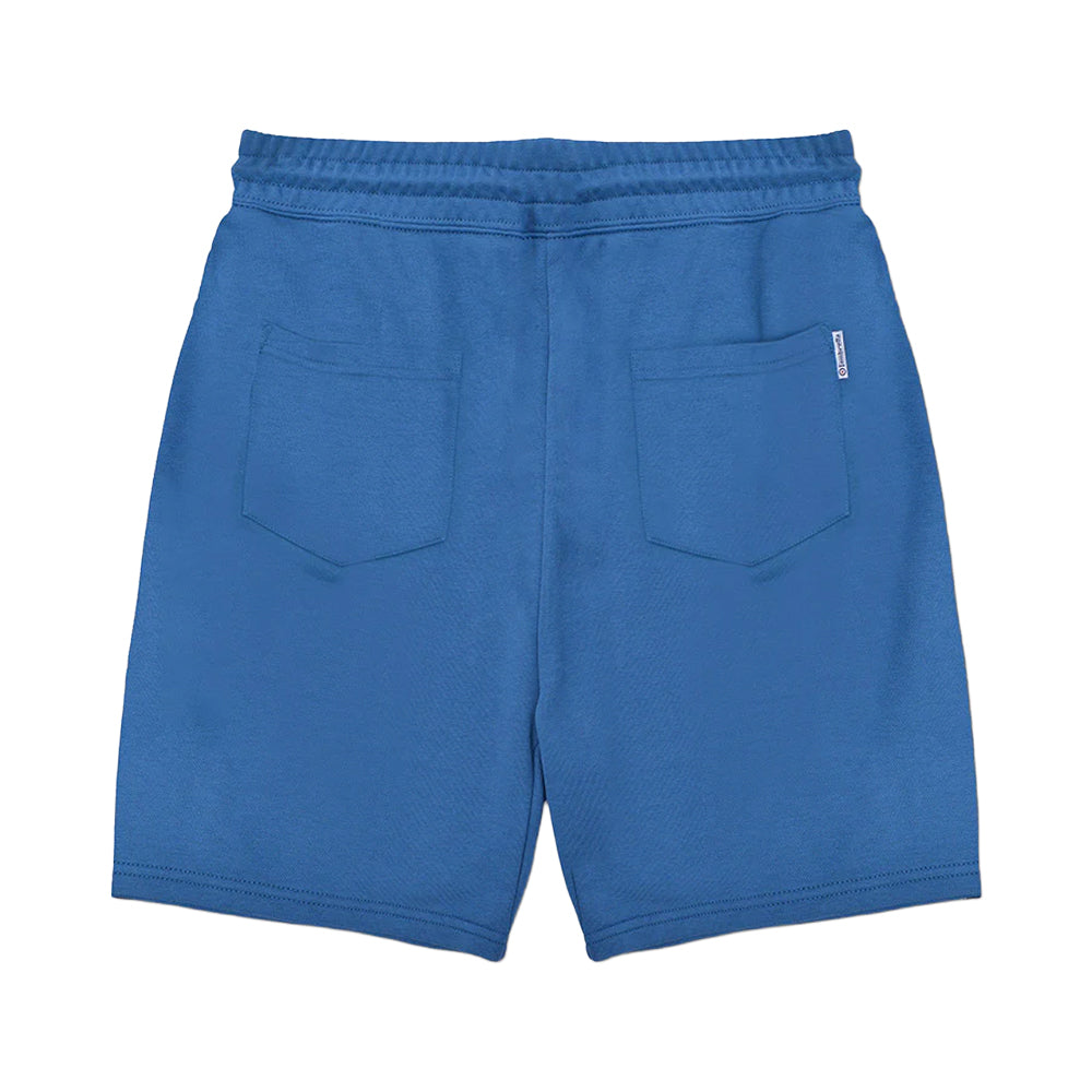 Dark Blue - Back - Lambretta Mens SS24 Taped Shorts