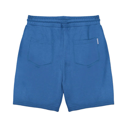 Dark Blue - Back - Lambretta Mens SS24 Taped Shorts