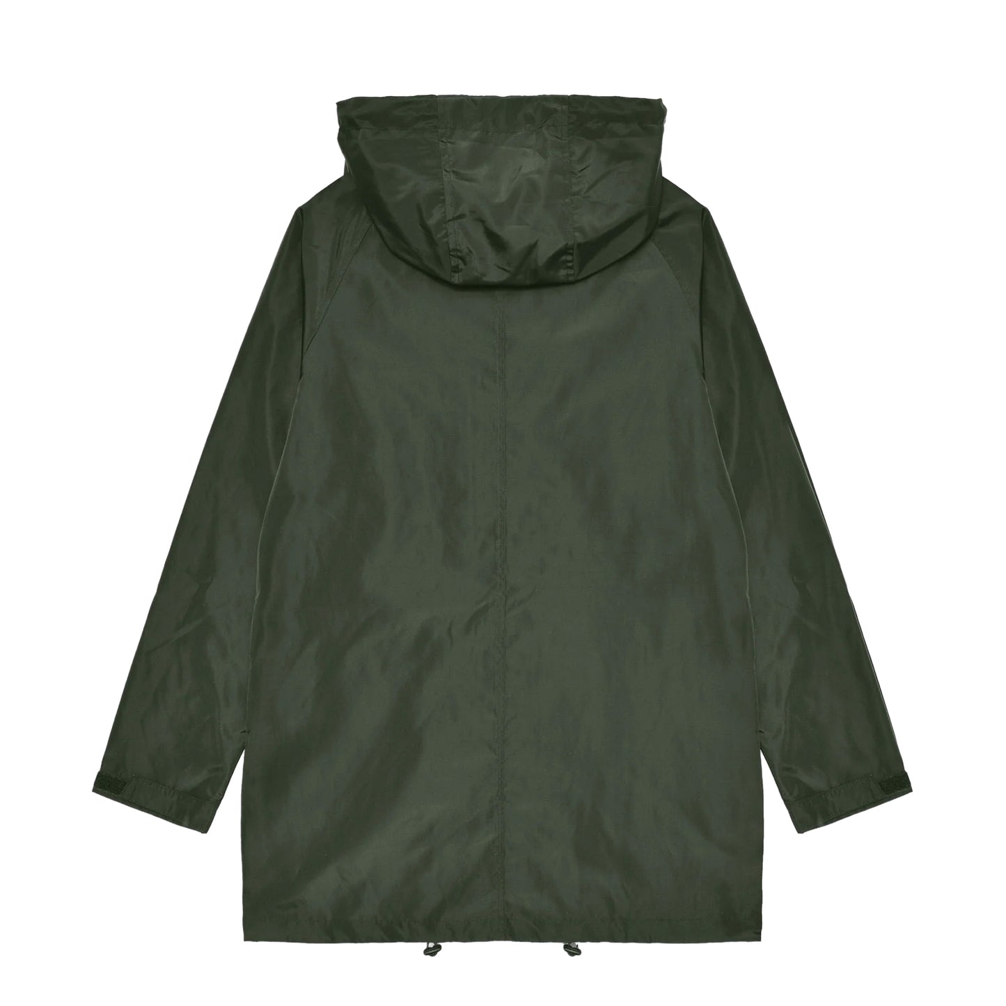Khaki Green - Back - Lambretta Mens Heaton Hooded Jacket