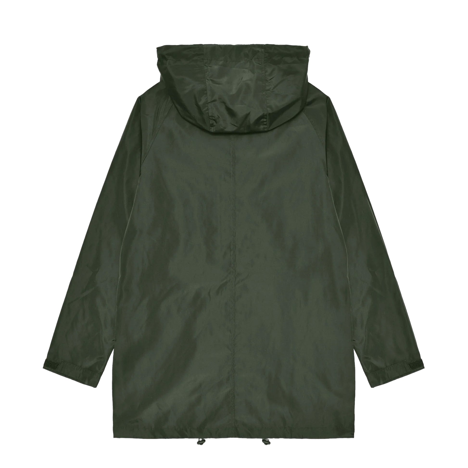 Khaki Green - Back - Lambretta Mens Heaton Hooded Jacket