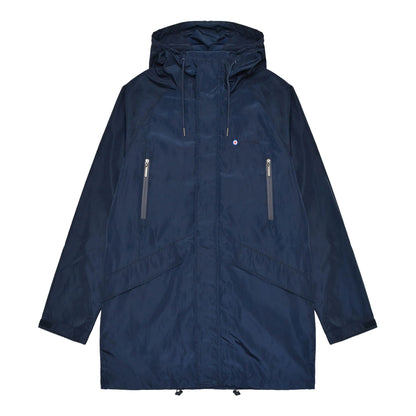 Navy - Front - Lambretta Mens Heaton Hooded Jacket