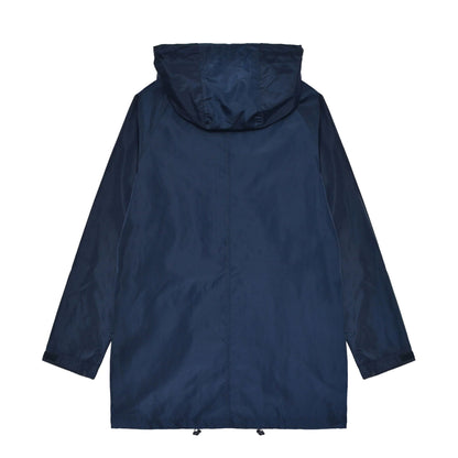 Navy - Back - Lambretta Mens Heaton Hooded Jacket