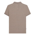Cinder - Back - Lambretta Mens AW24 Geometric Polo Shirt