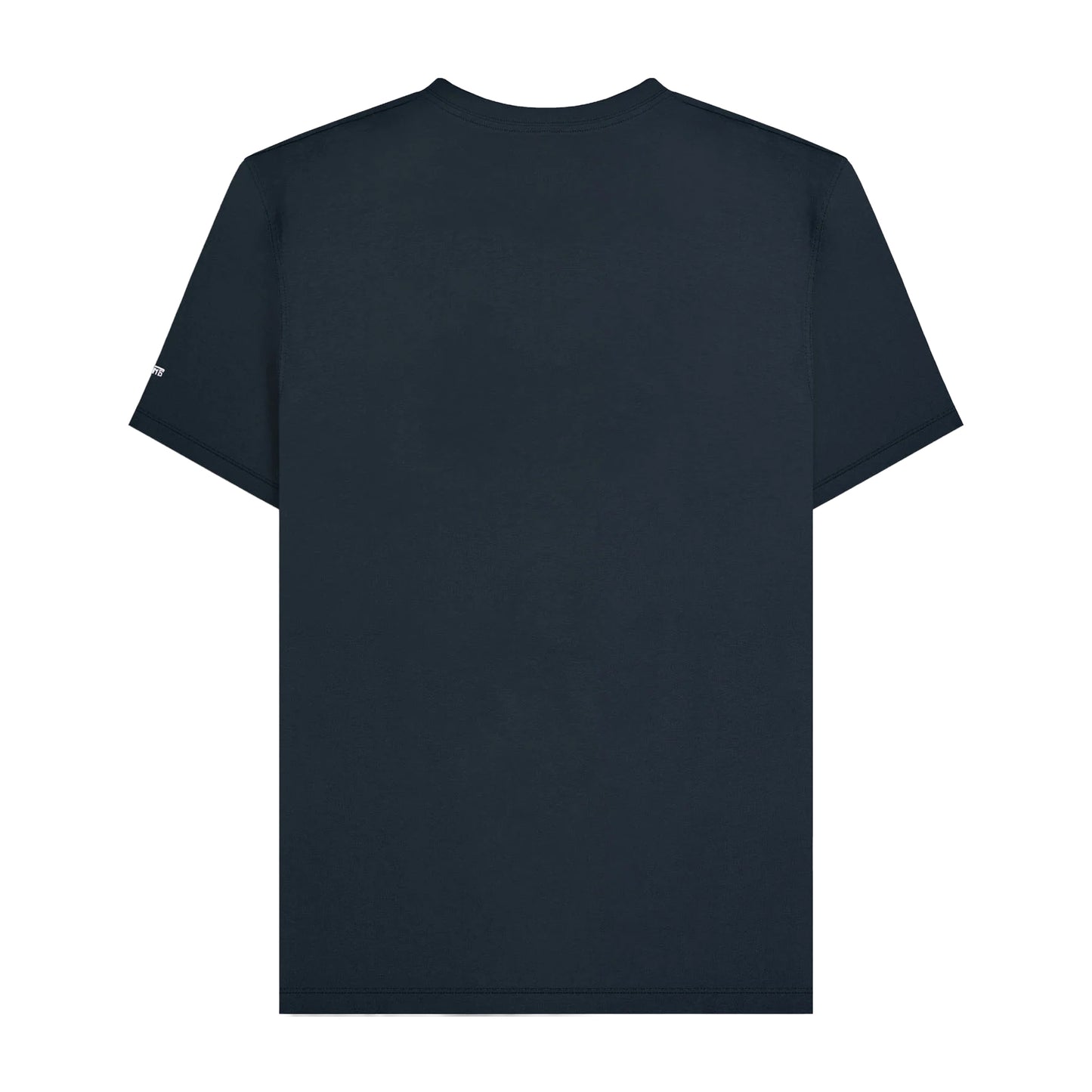 Navy - Back - Lambretta Mens SS25 Side Stripe T-Shirt