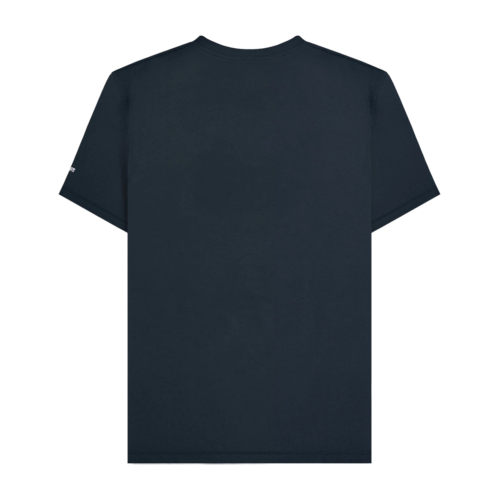 Navy - Back - Lambretta Mens SS25 Side Stripe T-Shirt