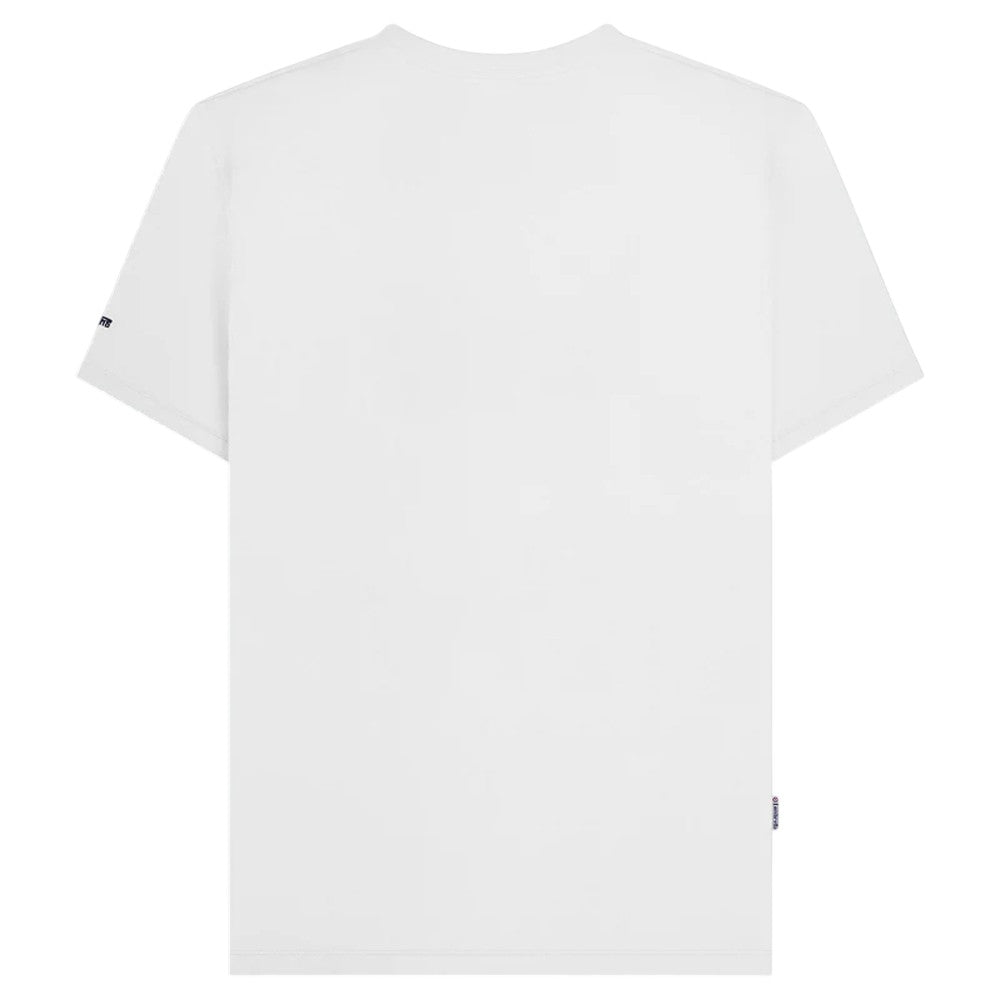 White - Back - Lambretta Mens SS25 Helmet T-Shirt