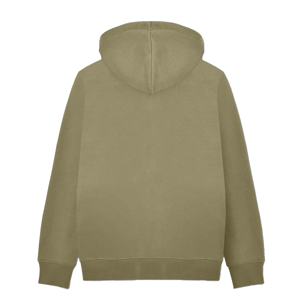 Khaki Green - Back - Lambretta Mens AW24 Target Hoodie