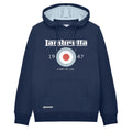 Navy - Front - Lambretta Mens AW24 Target Hoodie