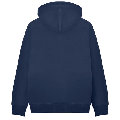 Navy - Back - Lambretta Mens AW24 Target Hoodie