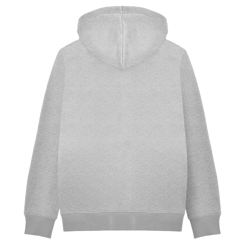 Grey Marl - Back - Lambretta Mens AW24 Target Hoodie