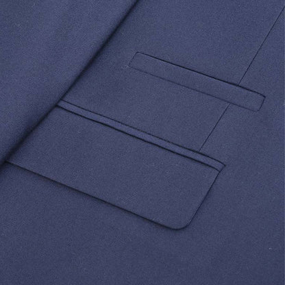 Navy - Side - Lambretta Mens Oscar 2SB Blazer