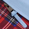 Powder Blue - Side - Lambretta Mens Shower Resistant Harrington Jacket