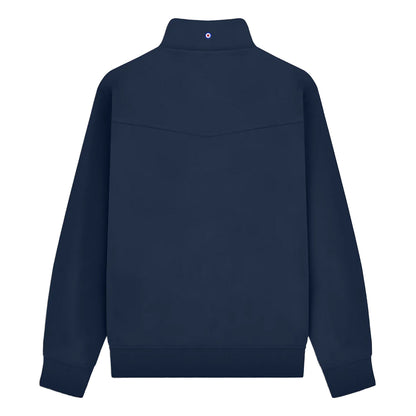 Navy - Back - Lambretta Mens Shower Resistant Harrington Jacket