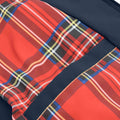 Navy - Side - Lambretta Mens Shower Resistant Harrington Jacket