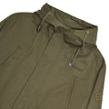 Khaki Green - Side - Lambretta Mens Shower Resistant Parka