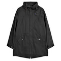 Black - Front - Lambretta Mens Shower Resistant Parka