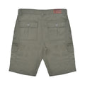 Khaki Green - Back - Lambretta Mens SS24 Cargo Shorts