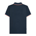 Navy-Blue - Back - Lambretta Mens SS25 Twin Tip Polo Shirt