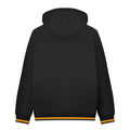 Black-Gold - Back - Lambretta Mens AW24 Full Zip Hoodie
