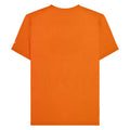 Orange - Back - Lambretta Mens SS25 Racing Stripe T-Shirt