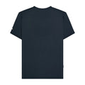 Navy-White-Blue - Back - Lambretta Mens SS25 Racing Stripe T-Shirt