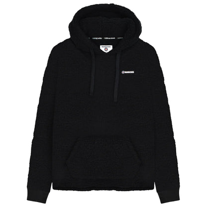 Black - Front - Lambretta Mens Borg Hoodie