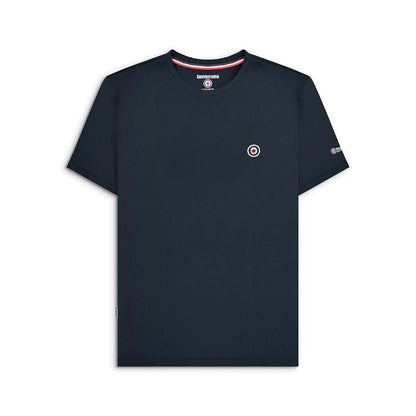 Navy - Front - Lambretta Mens Logo T-Shirt