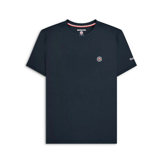 Navy - Front - Lambretta Mens Logo T-Shirt