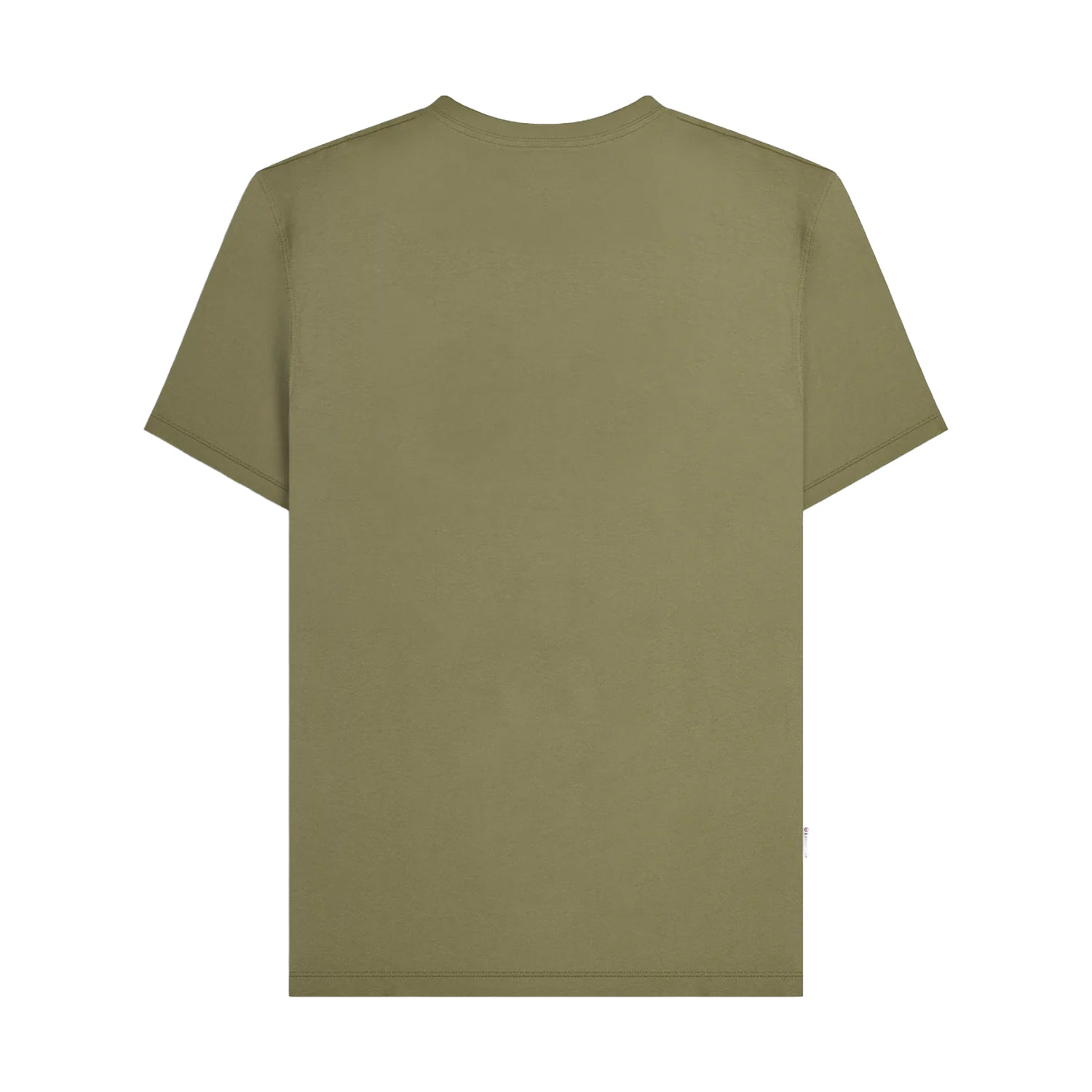 Khaki - Back - Lambretta Mens Target Quadrant Big & Tall T-Shirt