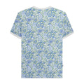 Grey-Navy - Back - Lambretta Mens SS25 Paisley T-Shirt