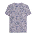 Dusk-Grey - Back - Lambretta Mens SS25 Paisley T-Shirt